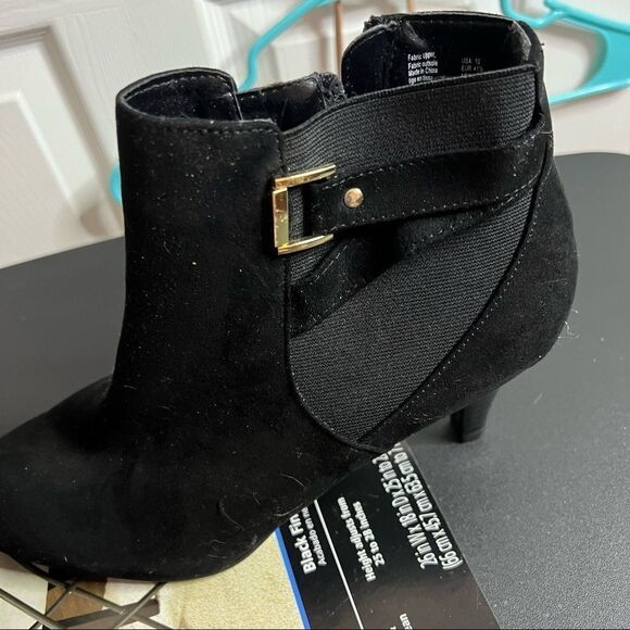 COPY - Black ankle boots size 10 rarely worn. - Picture 2 of 5